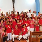 Perayaan Misa HUT RI ke-77 di gereja St Yusup Pekerja Condongcatur